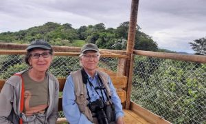 Primatólogos Russ Mittermeier e Karen Strier visitam a AMLD